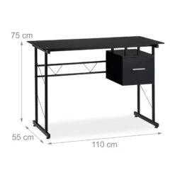 Bureau En Verre Avec Tiroir -Wenko Soldes Boutique 8bc8a1a7a08e4f45a6a2eee9a823326b