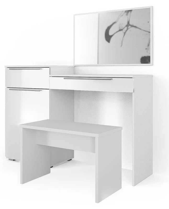 Coiffeuse Little Lilli Blanc & Banc 1 Coiffeuse Little Lilli Blanc & Banc