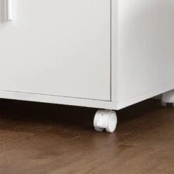 Desserte Micro-onde à Roulettes FRG241-W -Wenko Soldes Boutique 8e65294e3d354536a921a1b419858aa6