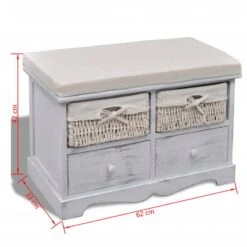 VIDAXL Banc De Rangement -Wenko Soldes Boutique 8f9b977ea267420692ebdecd636fb9ae