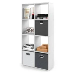Etagère Scutum Blanc 8 Compartiments -Wenko Soldes Boutique 9088192876a94d36a947948f9aca28ad