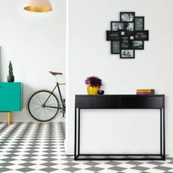 Table Console Noire -Wenko Soldes Boutique 94173756451a412a8eafd284649e4d83