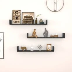 Lot De 3 étagères Murales Höganäs -Wenko Soldes Boutique 9514172bb0104496963f6cc4653785f0