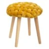 Tabouret Déco En Tricot De Velours -Wenko Soldes Boutique 9688841620bb43859a3535058b1cbd30