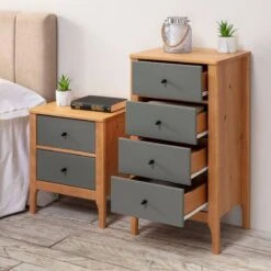 Chiffonnier 4 Tiroirs Luca -Wenko Soldes Boutique 96ad4a32b2b74431a79bf75ccd189736