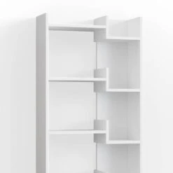 Bibliothèque Fico Blanc/sonoma -Wenko Soldes Boutique 97a1782c36834493863c00e37c8657fa