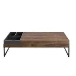 Table Basse Grise Et Noyer -Wenko Soldes Boutique 988405e37b2b4e12a7a95266309fdee5