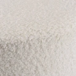 Pouf Rond Tissu Bouclette Blanc -Wenko Soldes Boutique 9be5a02ab22b462cb620c107f49b7b45