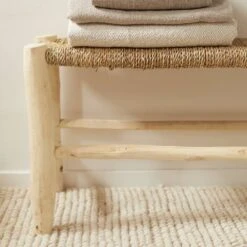 Banc Marocain Doum Tressage Central -Wenko Soldes Boutique 9c22be46168749d6be17a28a2e9c4c3a