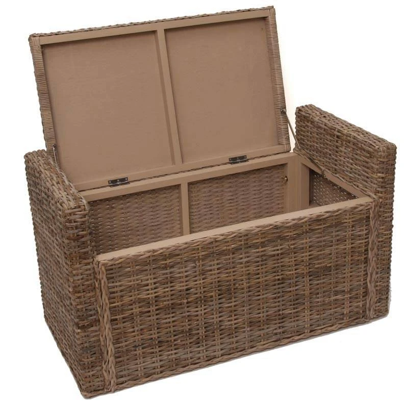 Banc Tabouret M92 Rotin Rangement 2 Banc Tabouret M92 Rotin Rangement – Image 2