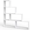 Étagère Escalier Asym Blanc