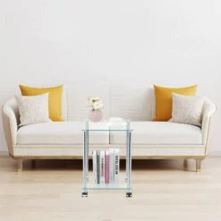 Table D'appoint En Verre Avec Roulettes -Wenko Soldes Boutique 9d3ebf1188314dde85f92f4579c91736