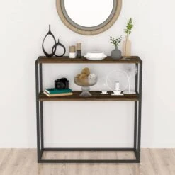Table Console Hemsedal Anthracite -Wenko Soldes Boutique 9ec4d36874da4f1db7306a5243b50e65