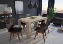 Table à Manger 140cm Coul. Chêne Clair -Wenko Soldes Boutique 9f7c07f898914dc2b2ea6eb204ae0e2d