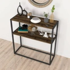 Table Console Hemsedal Anthracite -Wenko Soldes Boutique a1e77378427145ac86a413d1487860a2