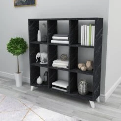 Bibliothèque Svedala 100 X 88 X 20 Cm -Wenko Soldes Boutique a215c5ea135f4787a305919449389e79