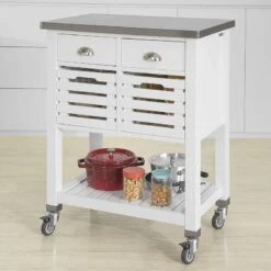 Chariot De Cuisine FKW83-W -Wenko Soldes Boutique a3df2d4a8b1a4d8db97b8c8903665f9f