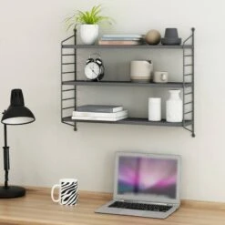 Étagère Murale Strängnäs à 3 Niveaux -Wenko Soldes Boutique a4033fee589f41a58abfecc92f1a0ab3