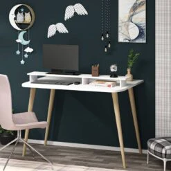 Bureau Östhammar 74 X 90 X 60 Cm -Wenko Soldes Boutique a42eb4a11cbf4378afd9d5ec7fcc6f7c