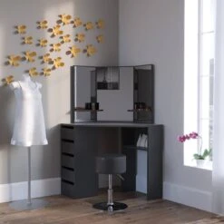 Coiffeuse D'angle Arielle Avec Tabouret -Wenko Soldes Boutique a4c1082c05fc437a99030ec7225f00ad