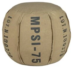 Tabouret Rond Ø 40x40cm Sable