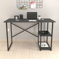 Bureau Nittedal Avec étagère Anthracite -Wenko Soldes Boutique a6268d5ce5f14d55a38e0ad54997aff2
