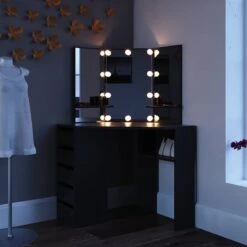 Coiffeuse Arielle Blanc/sonoma & LED -Wenko Soldes Boutique aa6a4bfcce6449aab211afbb90c1d160