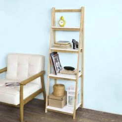 Bibliothèque Étagère échelle FRG162-N -Wenko Soldes Boutique abb2a228efe6466f87d595df72627e05