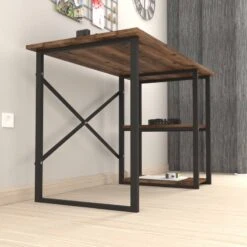 Bureau Nittedal Avec étagère Anthracite -Wenko Soldes Boutique acf87be7fe244b06aa327c6194b10d63