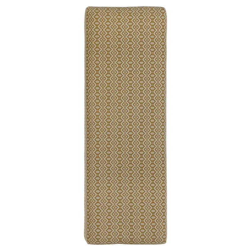 Banc 120x48x40cm Blanc/or 4 Banc 120x48x40cm Blanc/or – Image 4