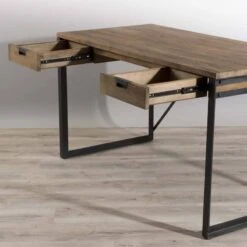 Bureau 2 Tiroirs En Teck Recyclé -Wenko Soldes Boutique aea9ad7676d9472bb83f52a5db23ba4a