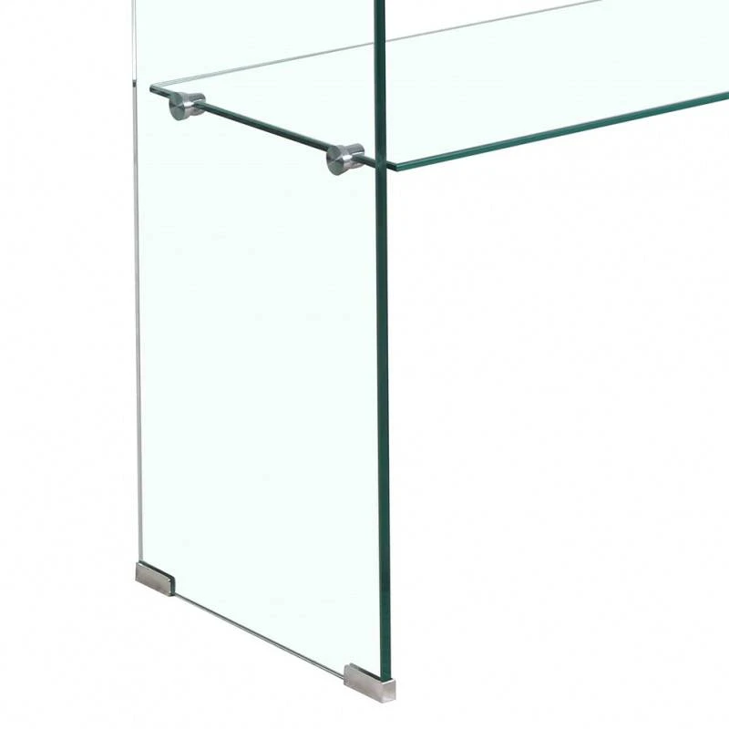Console L125 Cm En Verre Trempé - ICE 4 Console L125 Cm En Verre Trempé - ICE – Image 4
