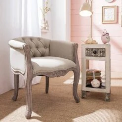 Table D'appointGoa White -Wenko Soldes Boutique armlehnenstuhl giverny webstoff gummibaum massiv beige braun 5153288