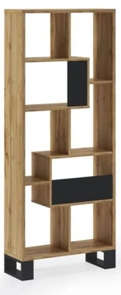 Bibliothèque LOFT Couleur Chêne Foncé -Wenko Soldes Boutique b28feb0984b340858174590770199119.cropped 59 0 470 1143.processed