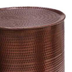 Table D'appoint Ø 40x50 Cm Cuivre -Wenko Soldes Boutique b3922b569516405ea52014de2995d090