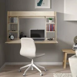 Bureau Mural 110x75x48 Cm Gris -Wenko Soldes Boutique b484eb60bce048ab8e320652cc766a7f