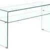 Console L125 Cm En Verre Trempé - ICE