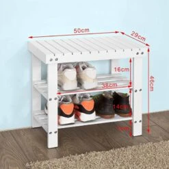 Banc Étagère à Chaussures FSR02-K-N -Wenko Soldes Boutique b582bc654d9346f2bde0a9cc4649bf72