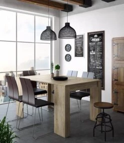 Console Extensible Jusqu'à 140cm Blanc -Wenko Soldes Boutique b58d22c52ba748c782fc453525fa65fe