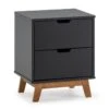 Table Chevet Miranda 2 Tiroir Anthracite -Wenko Soldes Boutique b8e86ec6f0f941bc9e829024ea70013b