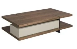 Table Basse Rectangulaire En Noyer