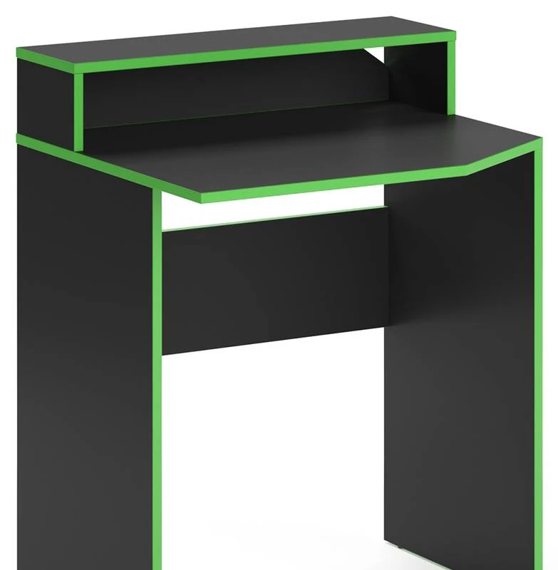 Bureau Ordinateur Kron 70cm Noir/vert 6 Bureau Ordinateur Kron 70cm Noir/vert – Image 6