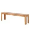 Banc KimWOOD I -Wenko Soldes Boutique bank atlas buche massiv geoelt 1380721