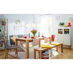 Banc RichWOOD 9 Banc RichWOOD -Wenko Soldes Boutique bank richwood kernbuche massiv 140 x 35 cm 5152956