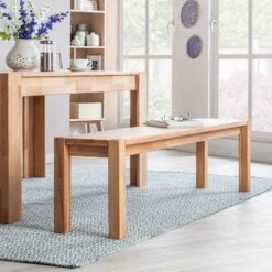 Banc RichWOOD 10 Banc RichWOOD -Wenko Soldes Boutique bank richwood kernbuche massiv 180 x 35 cm 3370913