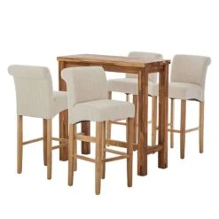 Table De Bar TimWOOD -Wenko Soldes Boutique bartisch james eiche massiv geoelt 320332
