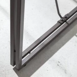 Table Haute MANCHESTER -Wenko Soldes Boutique bartisch manchester akazie massiv aluminium akazie anthrazit 4873780