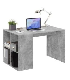 Bureau Droit Avec Étagères Gent -Wenko Soldes Boutique bbad37760761427291ef205b1e001898