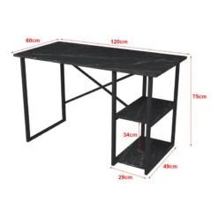 Bureau Nittedal Avec étagère Anthracite -Wenko Soldes Boutique bc3931032fd442458dc4118f3c43cb26