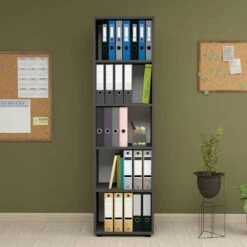 Bibliothèque Vara à 5 Niveaux -Wenko Soldes Boutique be7c07ed0208464b944cc6cbd4bef40f